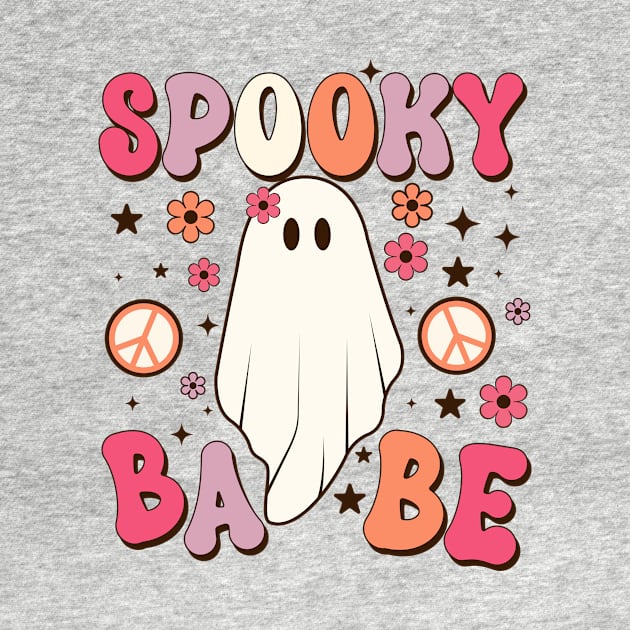 Spooky Babe by LMW Art